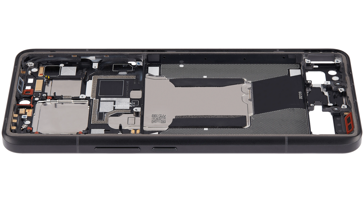 Mid-Frame Housing For Xiaomi 14 Ultra (Black) – repair part compatibility view – Phone Housing Replacement for phone repair