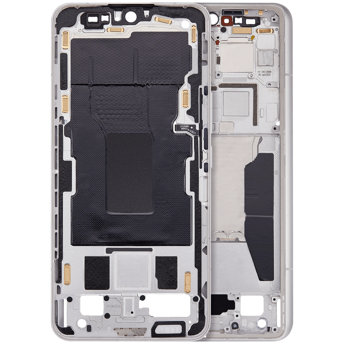 Mid-Frame Housing For Xiaomi 14 Ultra (White) – replacement part product view – Phone Housing Replacement for phone repair