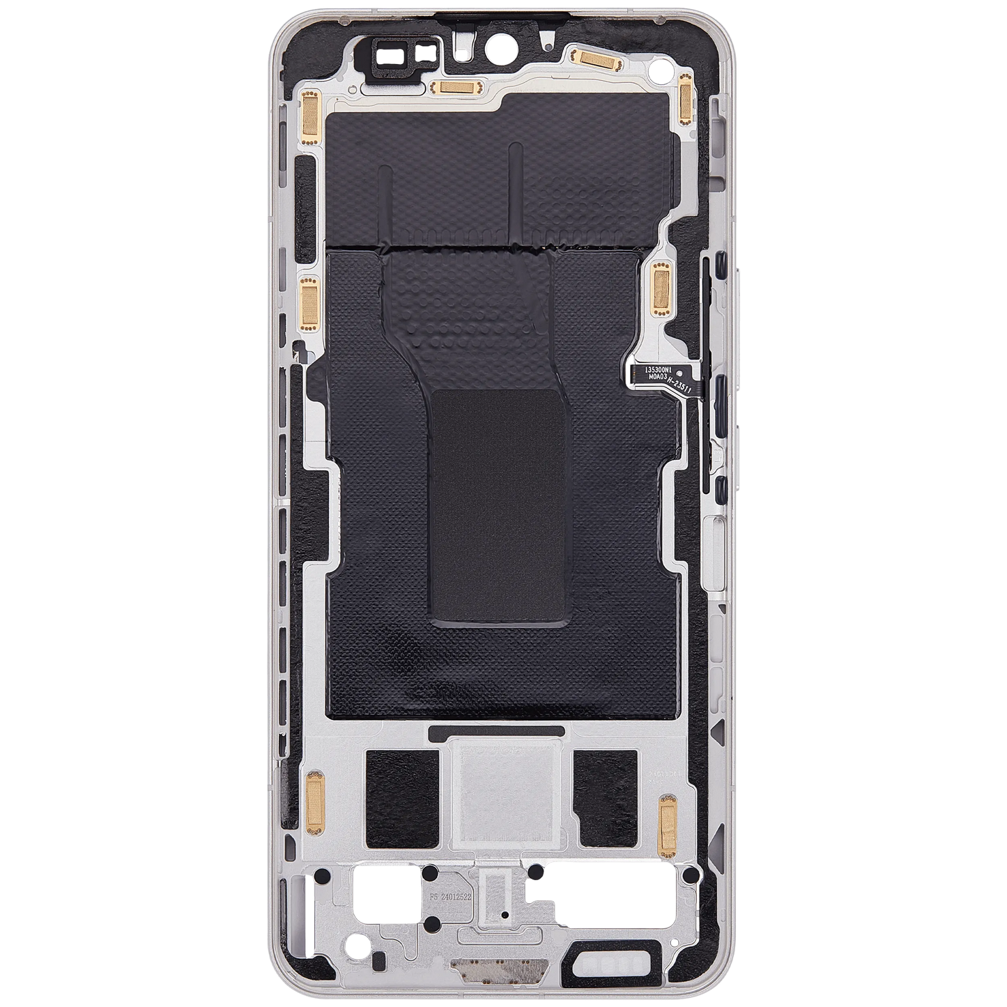 Mid-Frame Housing For Xiaomi 14 Ultra (White) – replacement component detailed view – Phone Housing Replacement for phone repair