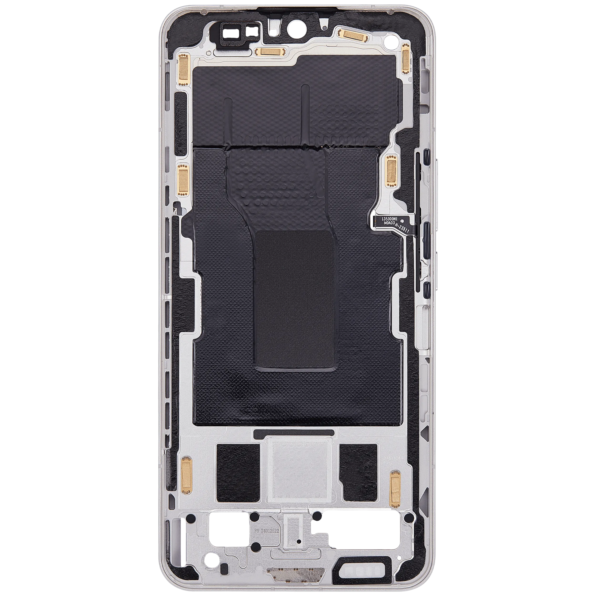 Mid-Frame Housing For Xiaomi 14 Ultra (White) – replacement component detailed view – Phone Housing Replacement for phone repair