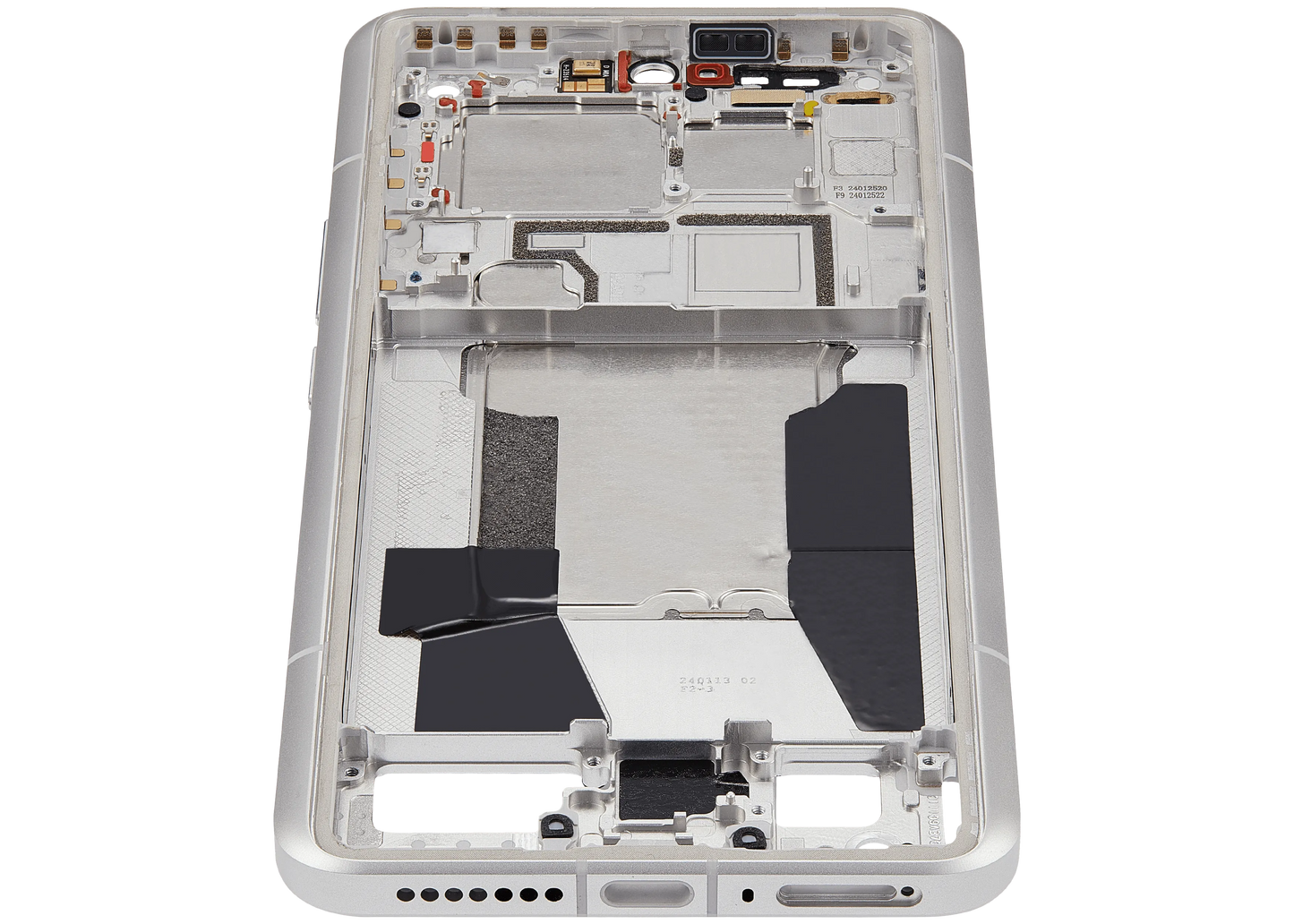 Mid-Frame Housing For Xiaomi 14 Ultra (White) – replacement part secondary product view – Phone Housing Replacement for phone repair