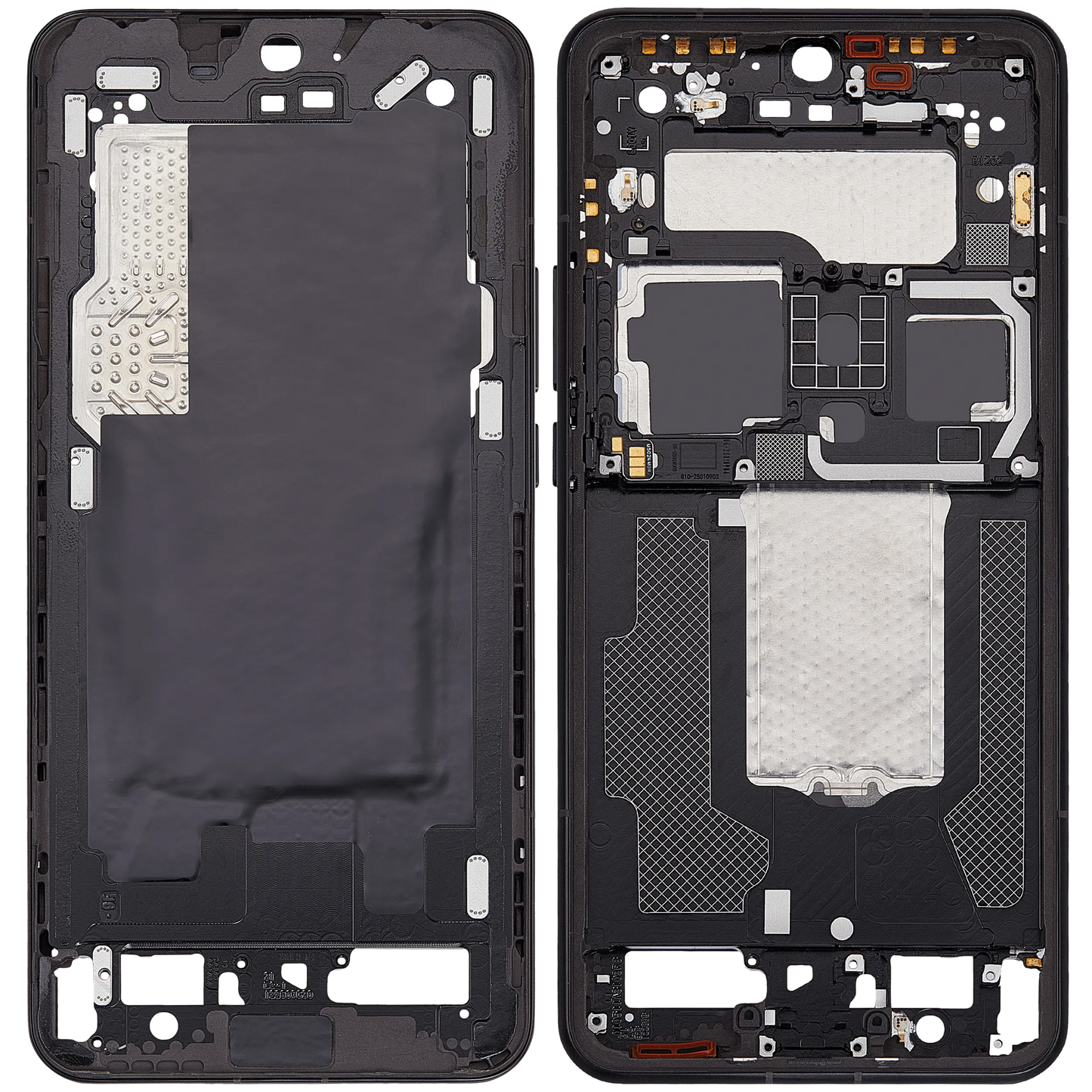 Mid-Frame Housing For Xiaomi 15 Ultra (Black) – mobile replacement component detail – Phone Housing Replacement for phone repair