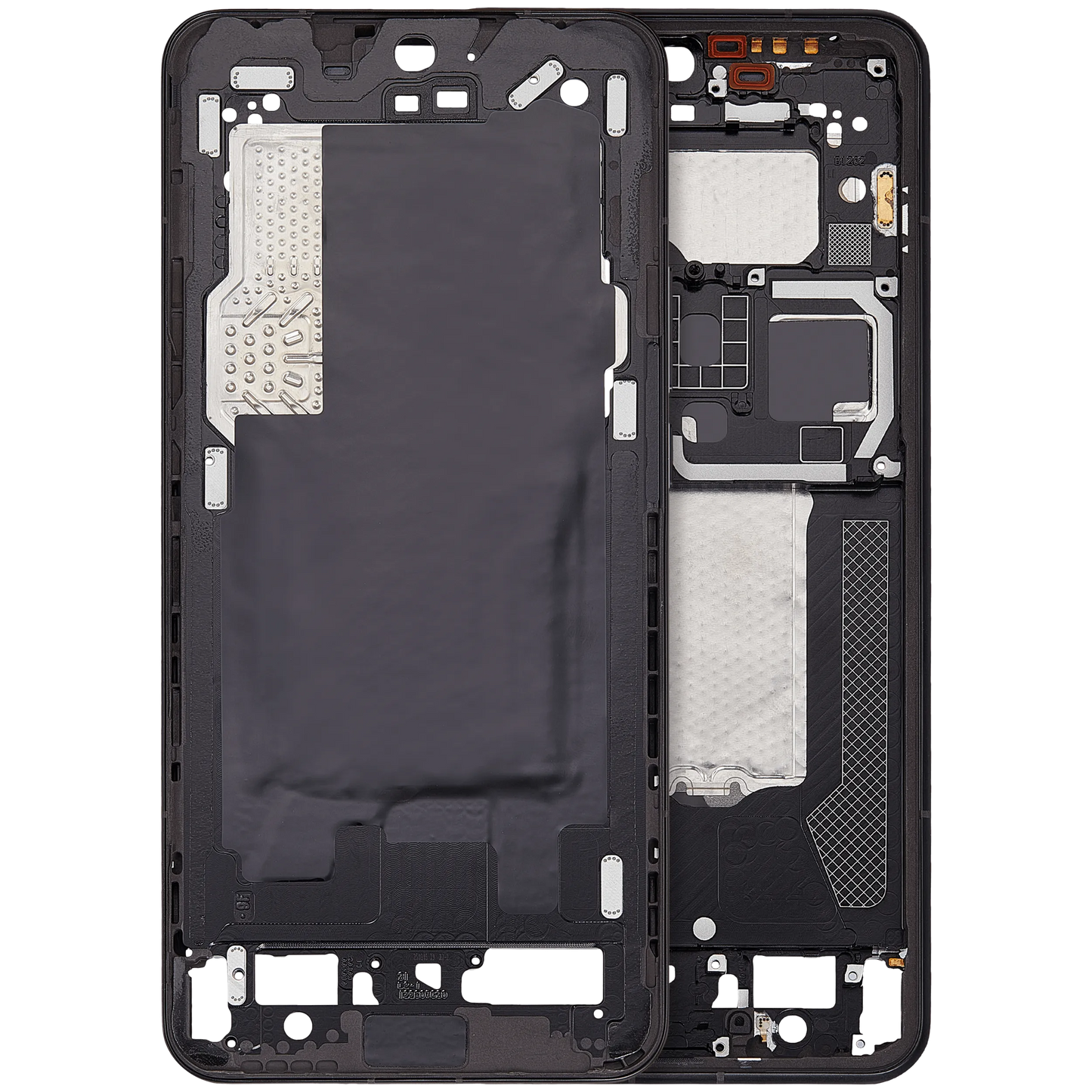 Mid-Frame Housing For Xiaomi 15 Ultra (Black) – replacement part product view – Phone Housing Replacement for phone repair