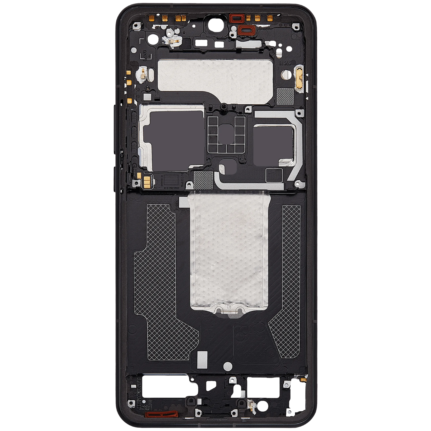 Mid-Frame Housing For Xiaomi 15 Ultra (Black) – mobile phone part alternate view – Phone Housing Replacement for phone repair