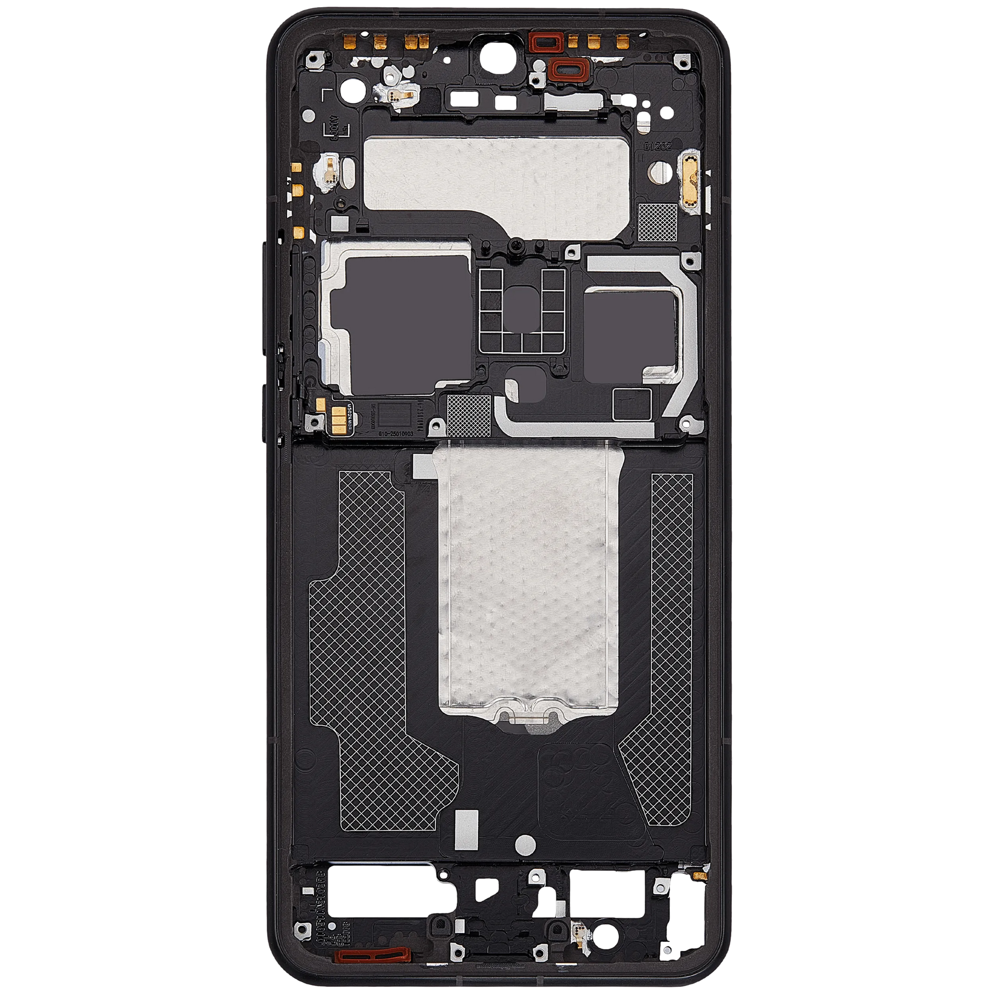 Mid-Frame Housing For Xiaomi 15 Ultra (Black) – mobile phone part alternate view – Phone Housing Replacement for phone repair