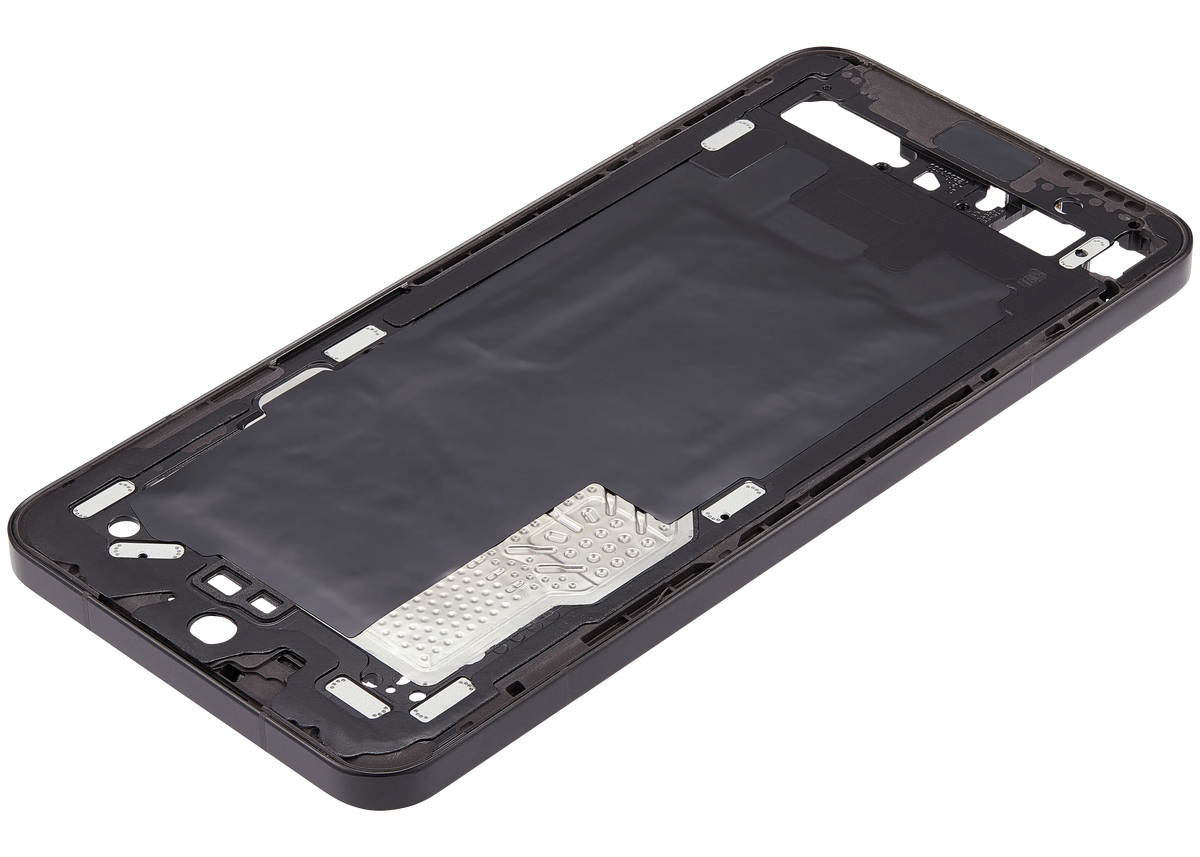 Mid-Frame Housing For Xiaomi 15 Ultra (Black) – repair component detail view – Phone Housing Replacement for phone repair
