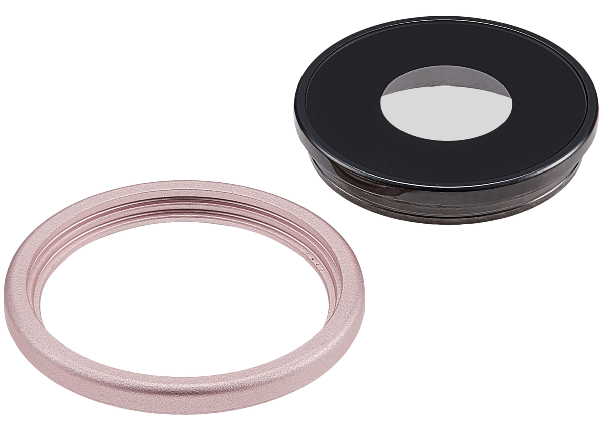 Back Camera Lens With Bracket & Bezel For iPhone 17e (Premium) (Soft Pink) - product image 4