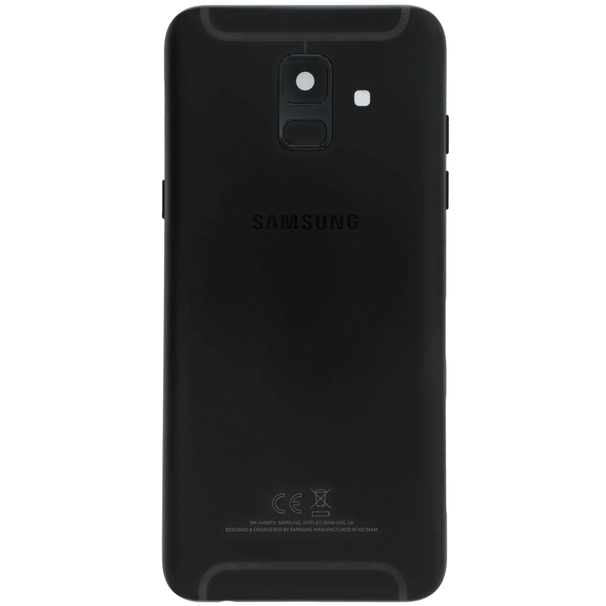 Back Cover For Samsung Galaxy A6 (A600 / 2018) (Service Pack) (Black) - product image 2