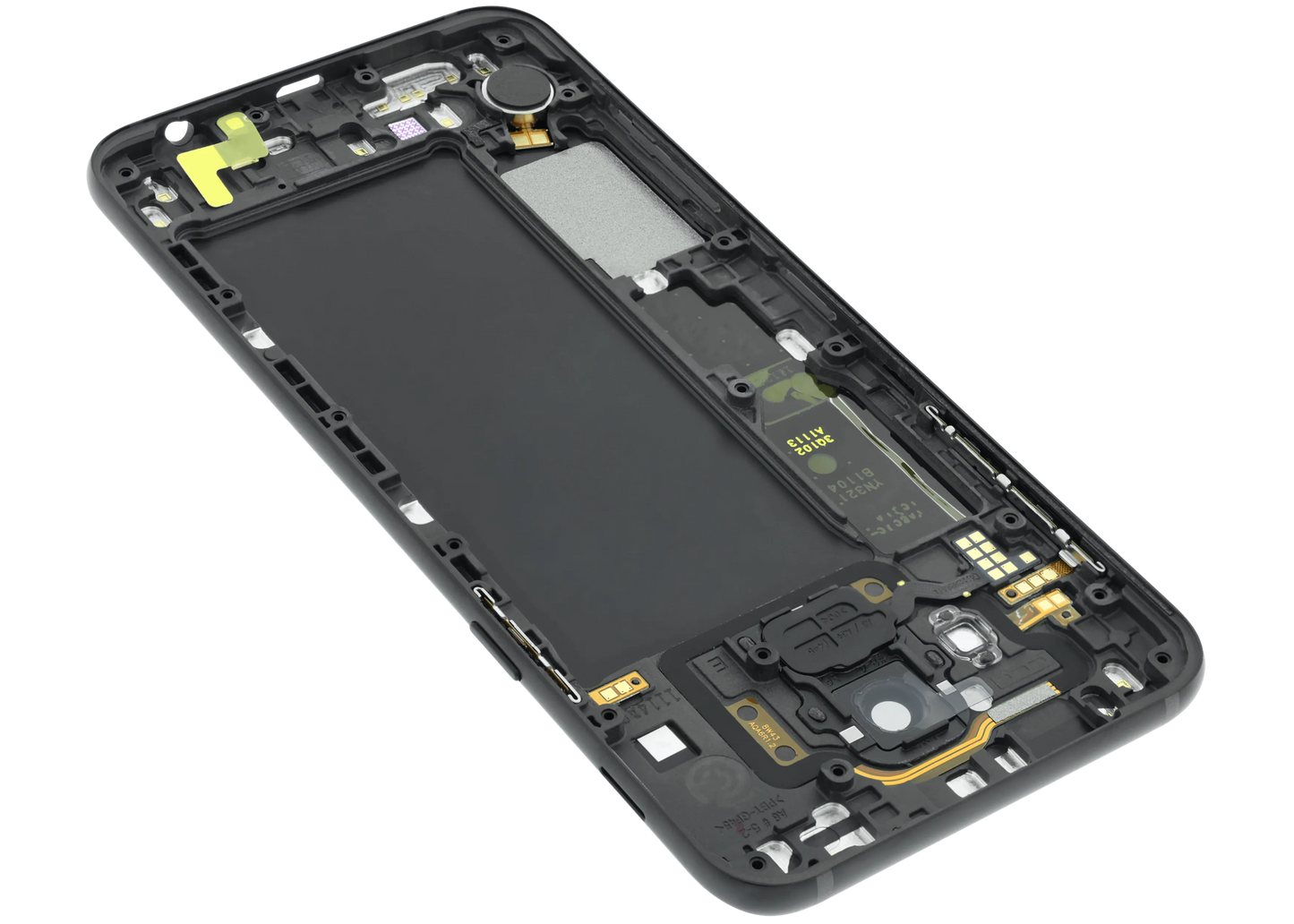 Premium Back Cover Glass for Samsung Galaxy A6 (A600 / 2018) (Service Pack) (Black) - View 3