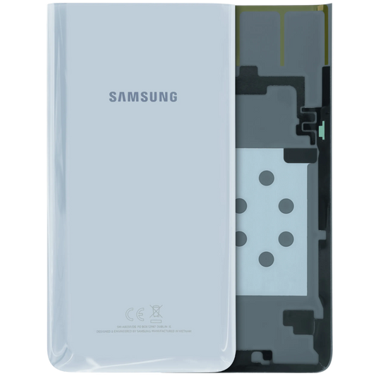 Back Cover Glass for Samsung Galaxy A80 (A805 / 2019) (Service Pack) (Ghost White)
