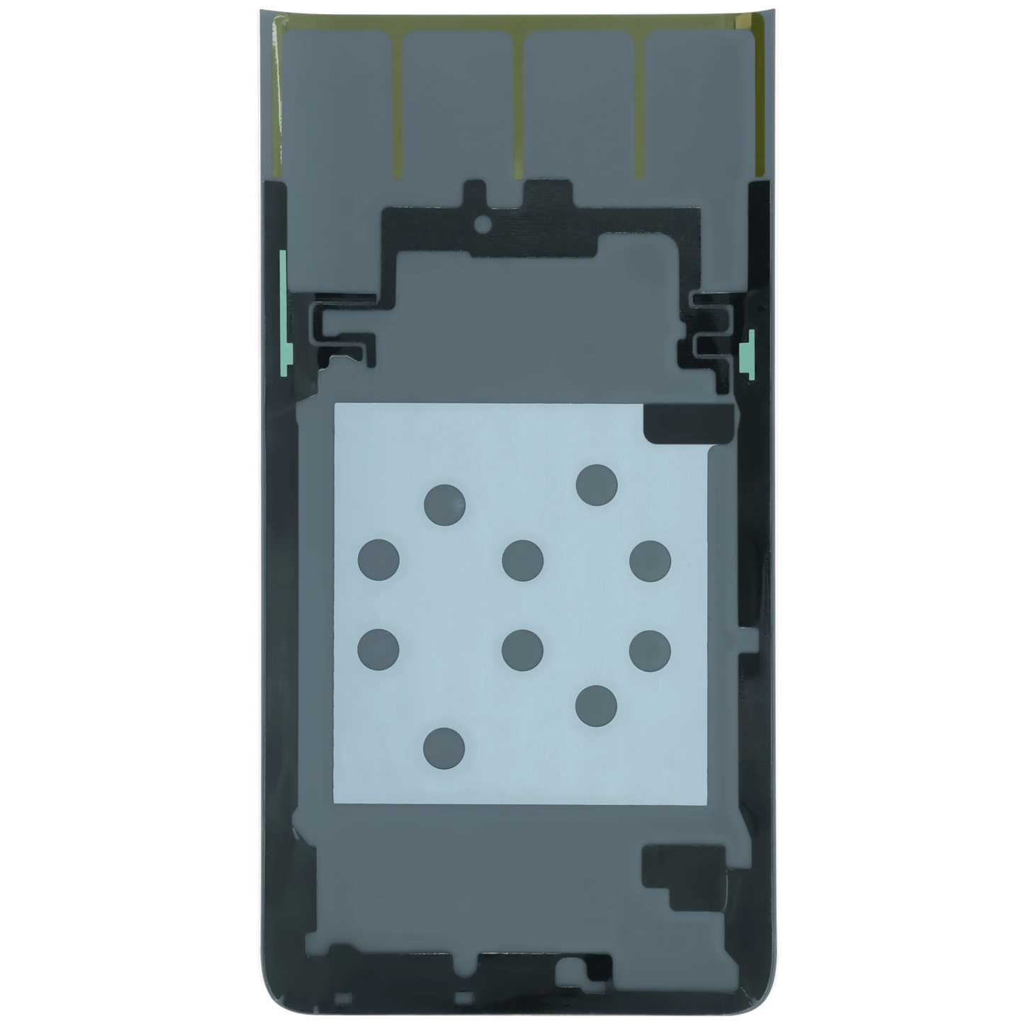 Back Cover Glass for Samsung Galaxy A80 (A805 / 2019) (Service Pack) (Ghost White)