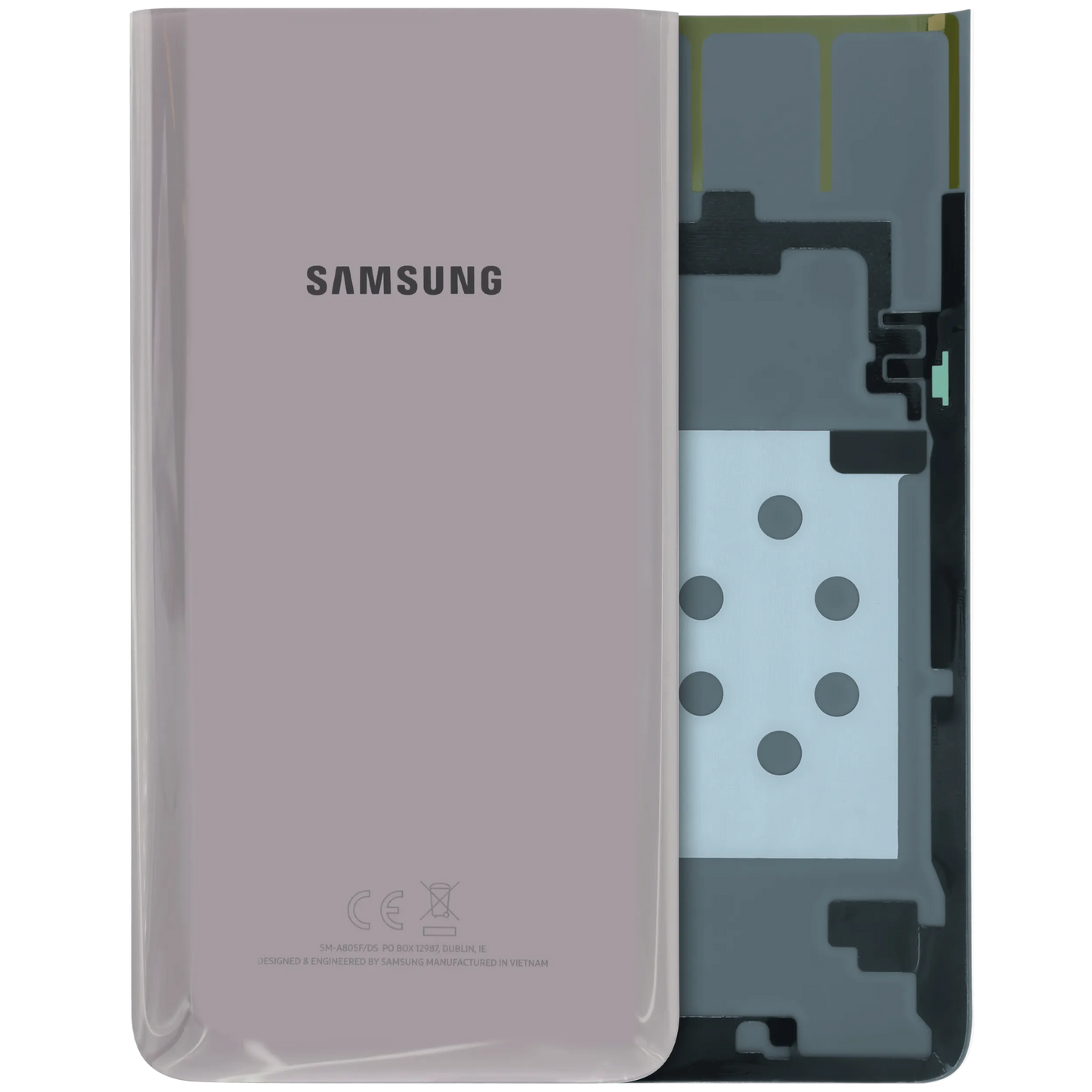 Back Cover Glass for Samsung Galaxy A80 (A805 / 2019) (Service Pack) (Angel Gold)