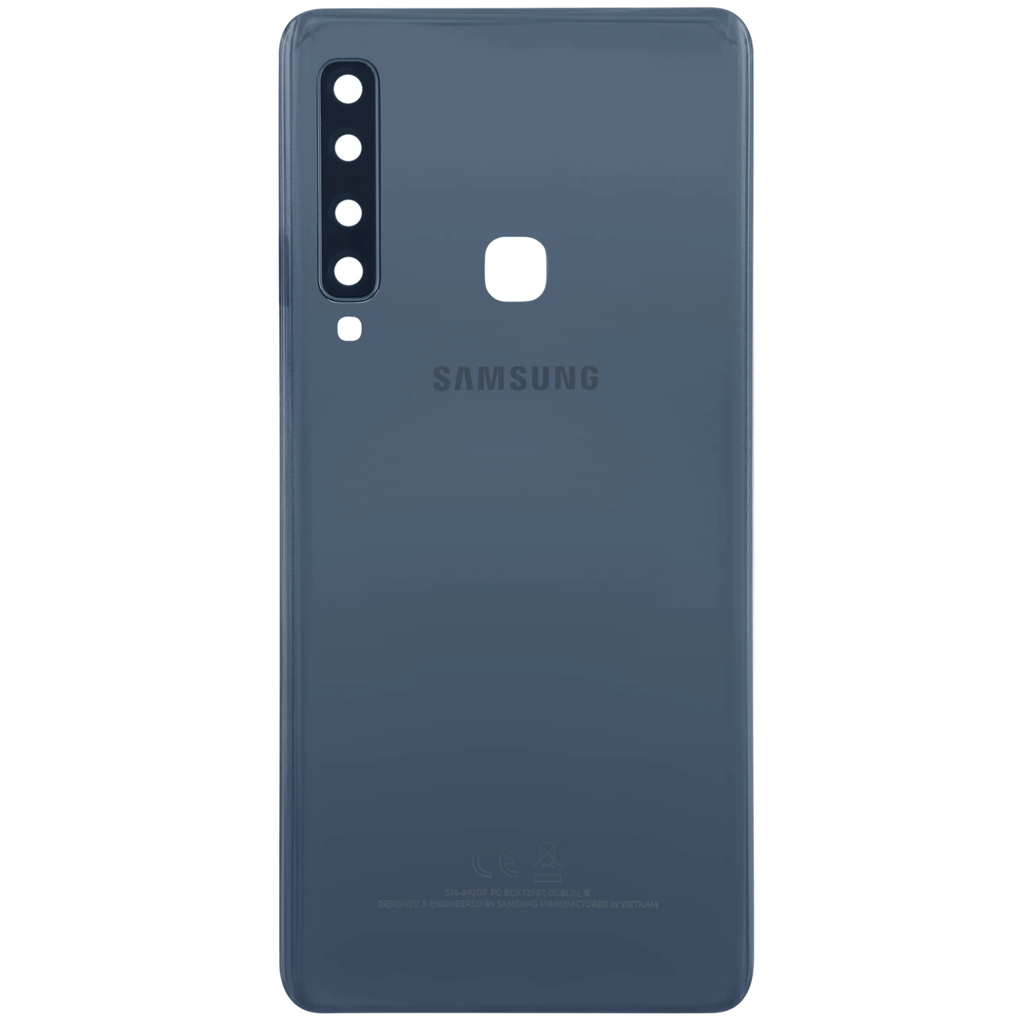 Back Cover Glass for Samsung Galaxy A9 (A920 / 2018) (Service Pack) (Caviar Black)