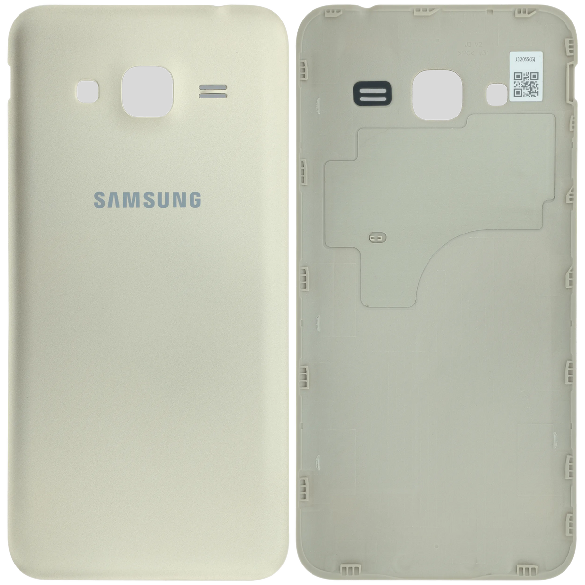 Back Cover Glass for Samsung J3 (J320 / 2016) (Service Pack) (Gold) | Samsung Galaxy J3 (J320 / 2016) Replacement Parts | product image 3