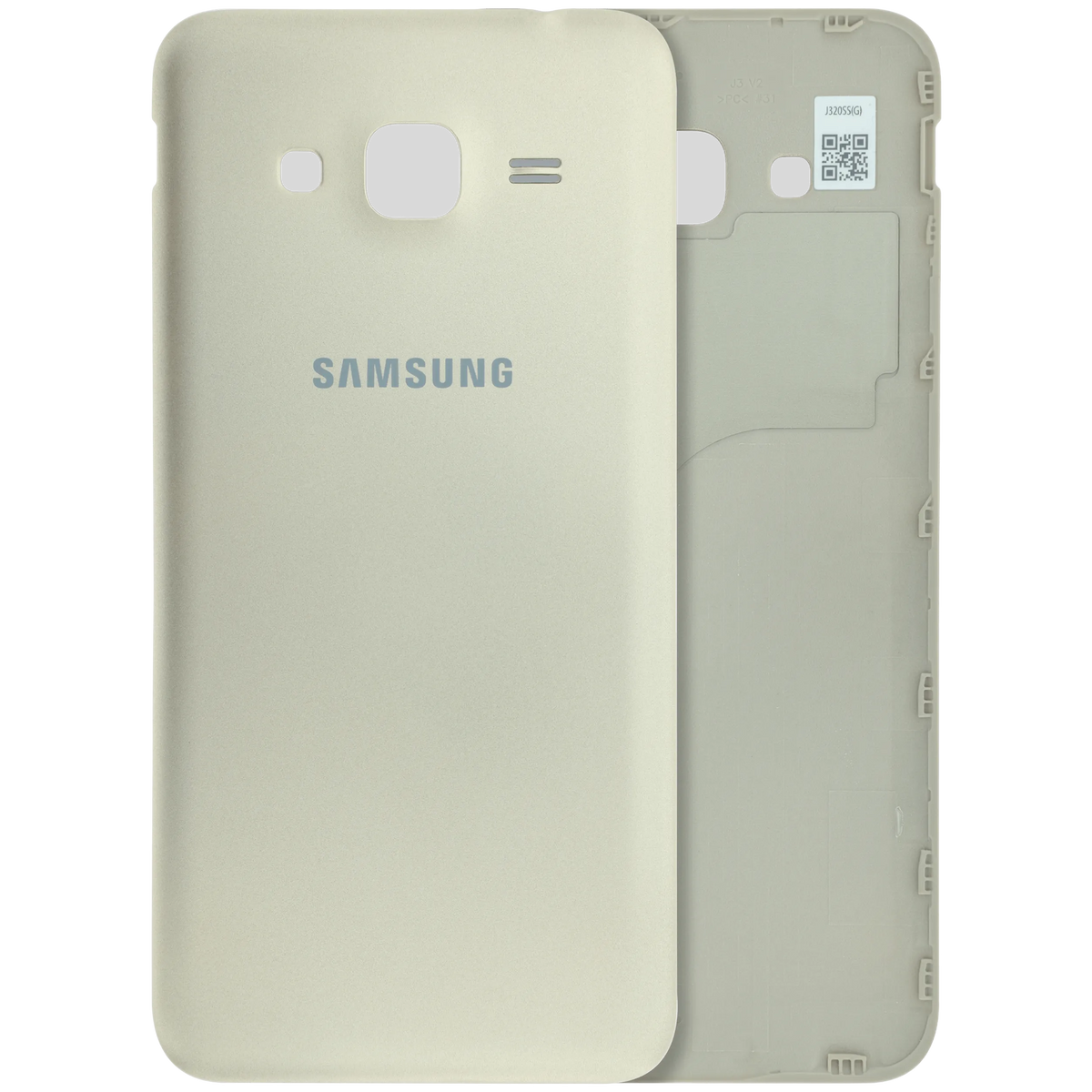 Back Cover Glass for Samsung J3 (J320 / 2016) (Service Pack) (Gold) | Samsung Galaxy J3 (J320 / 2016) Replacement Parts | product image 1