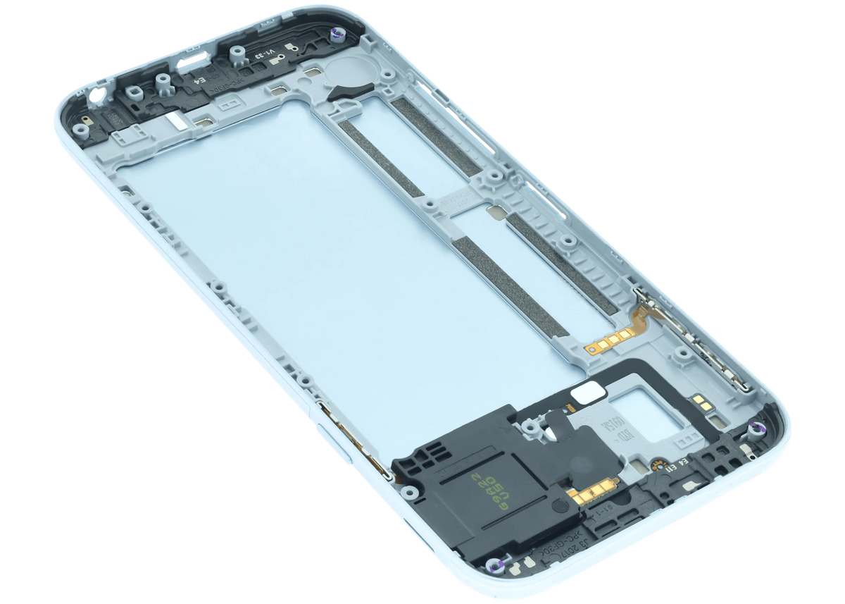 Back Cover Glass for Samsung J3 (J327 / 2017) (Service Pack) (Silver) | Samsung Galaxy J3 (J327 / 2017) Replacement Parts | product image 3