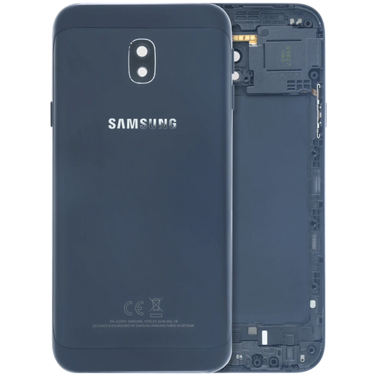 Back Cover Glass for Samsung J3 Pro (J330 / 2017) (Service Pack) (Black) | Samsung Galaxy J3 Pro (J330 / 2017) Replacement Parts | product image 1