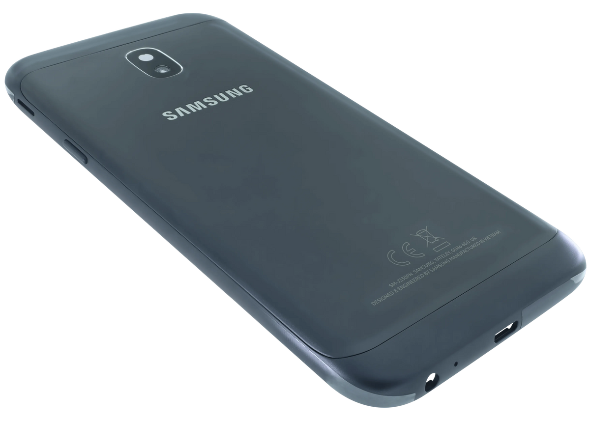 Back Cover Glass for Samsung J3 Pro (J330 / 2017) (Service Pack) (Black) | Samsung Galaxy J3 Pro (J330 / 2017) Replacement Parts | product image 3