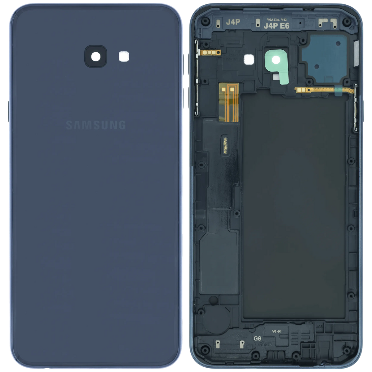 Back Cover Glass for Samsung J4 Plus ( J415 / 2018) (Service Pack) (Black) | Samsung Galaxy J4 Plus (J415 / 2018) Replacement Parts | product image 3
