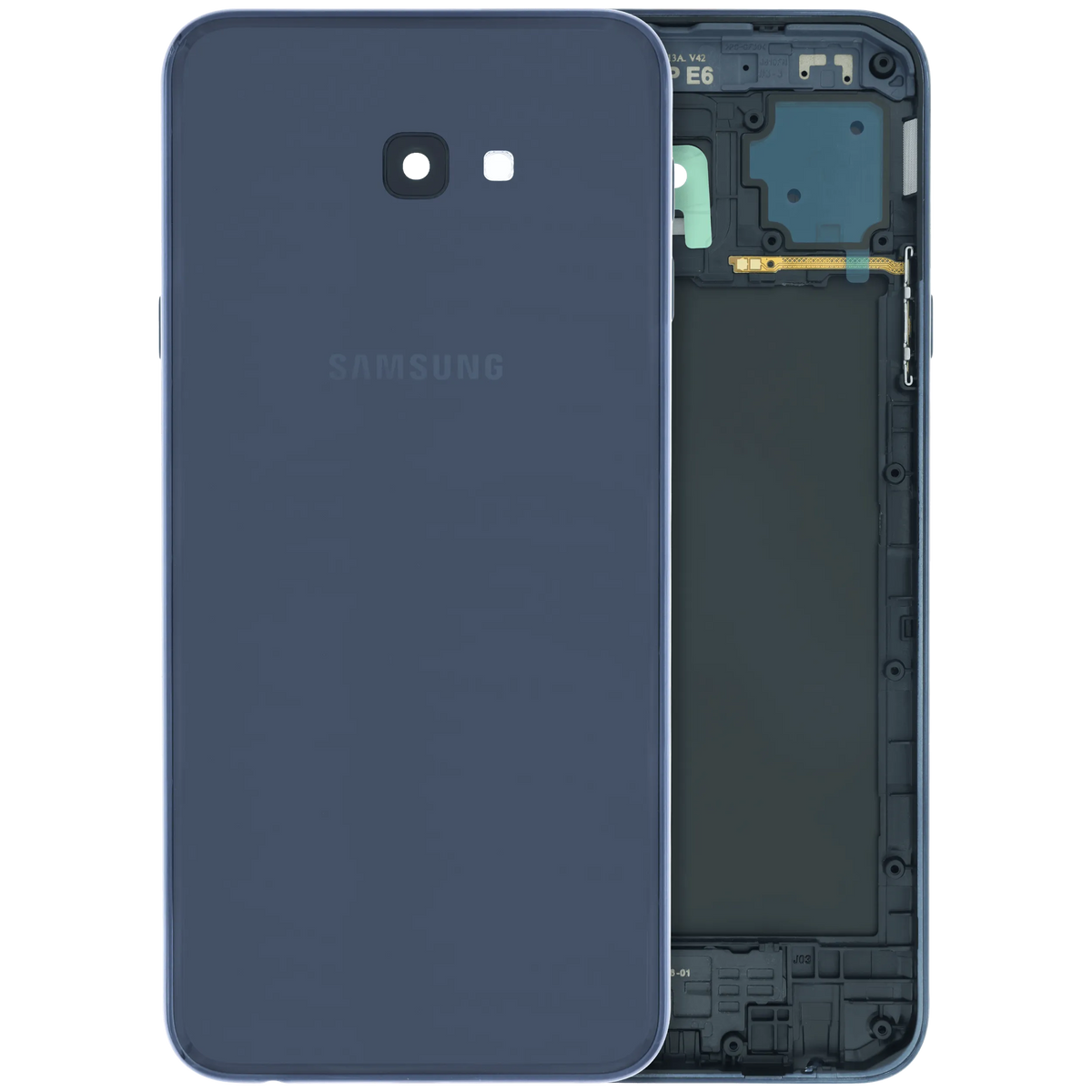 Back Cover Glass for Samsung J4 Plus ( J415 / 2018) (Service Pack) (Black) | Samsung Galaxy J4 Plus (J415 / 2018) Replacement Parts | product image 1