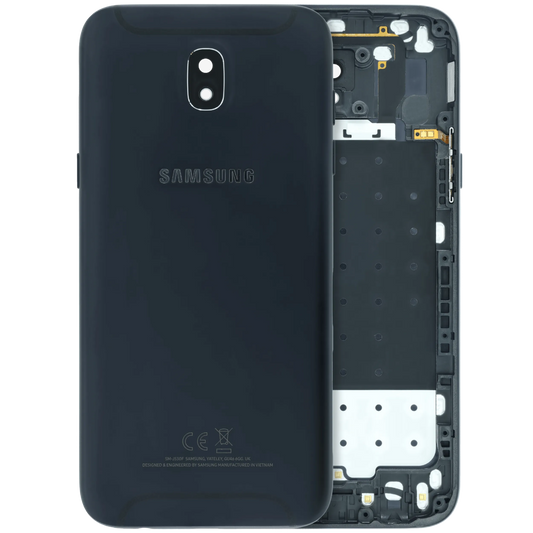 Back Cover Glass for Samsung J5 Pro (J530 / 2017) (Service Pack) (Black) Samsung replacement part SKU 107183200373 product image 1