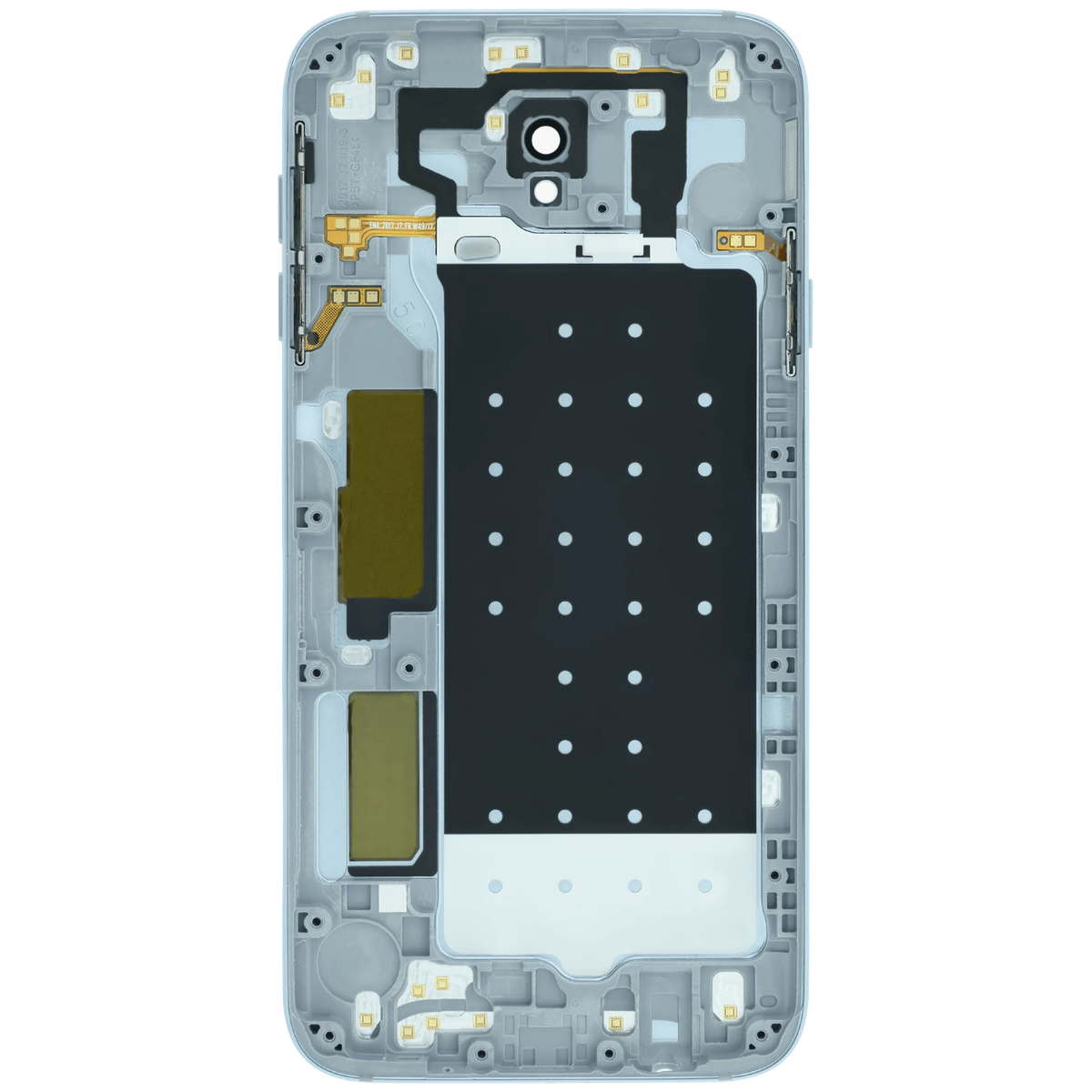 Back Cover Glass for Samsung J7 Pro (J730 / 2017) (Service Pack) (Silver) Samsung replacement part SKU 107183200375 - product image 2