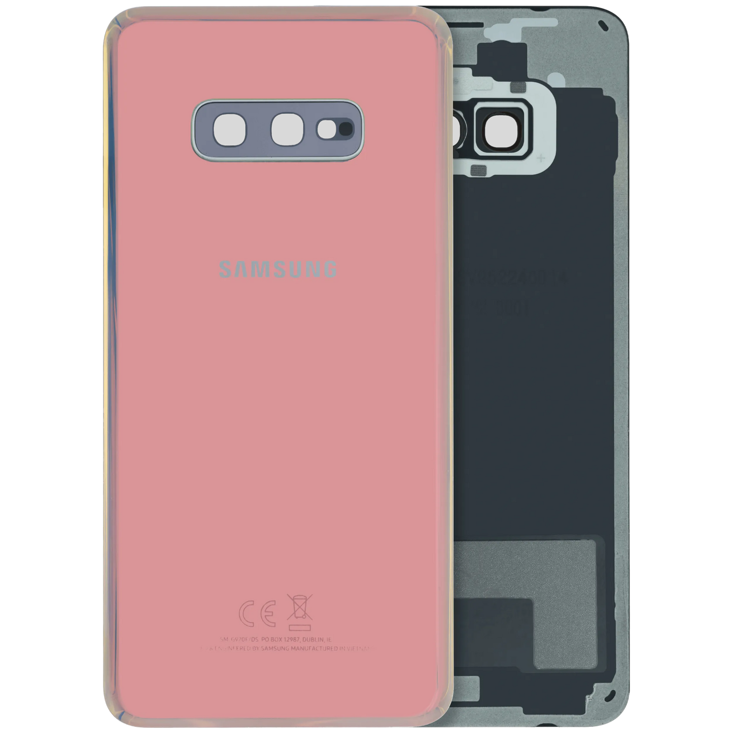 Back Cover Glass for Samsung Galaxy S10e (Service Pack) (Prism Silver)