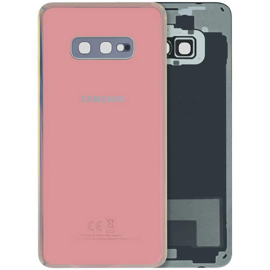 Back Cover Glass for Samsung Galaxy S10e (Service Pack) (Prism Silver)