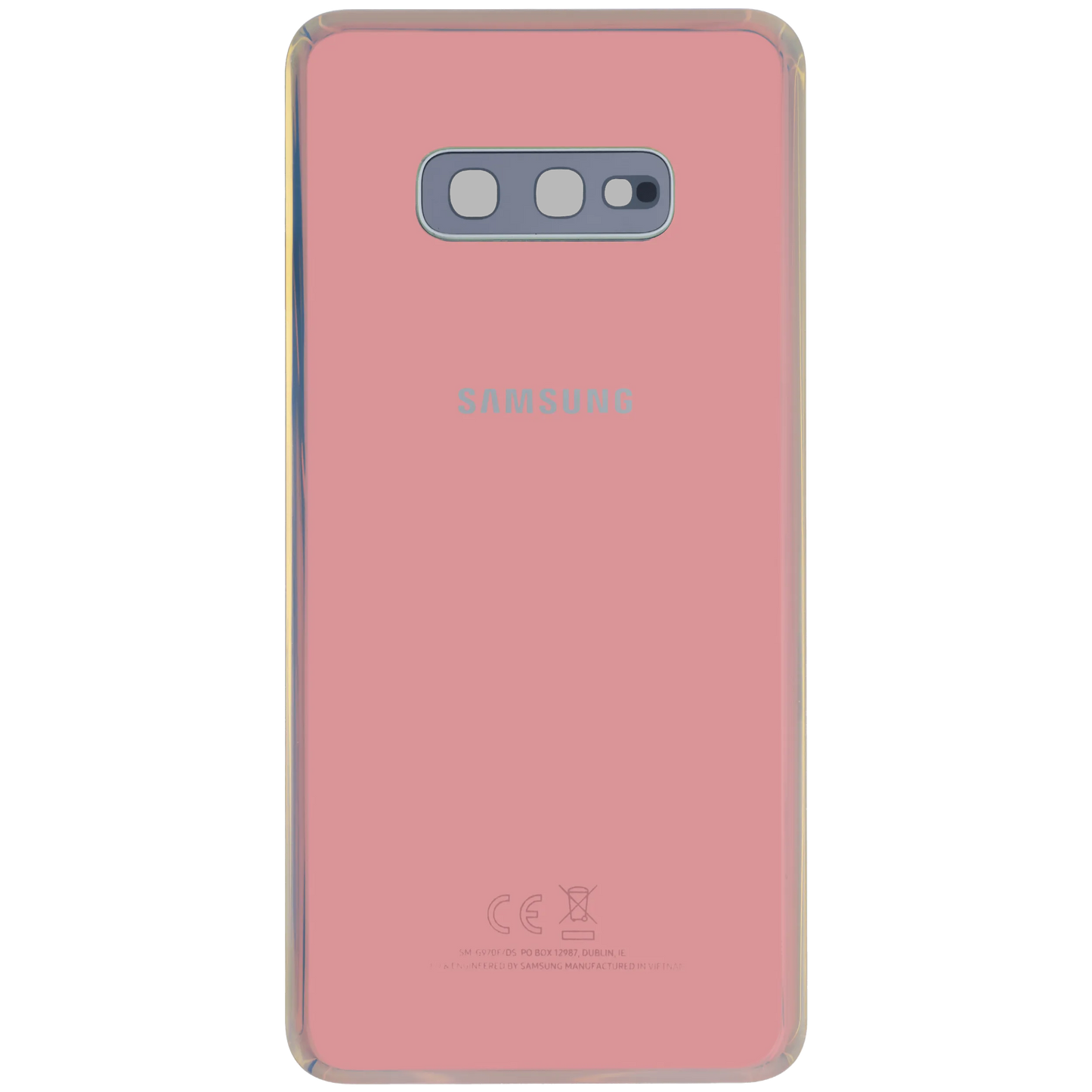 Back Cover Glass for Samsung Galaxy S10e (Service Pack) (Prism Silver)