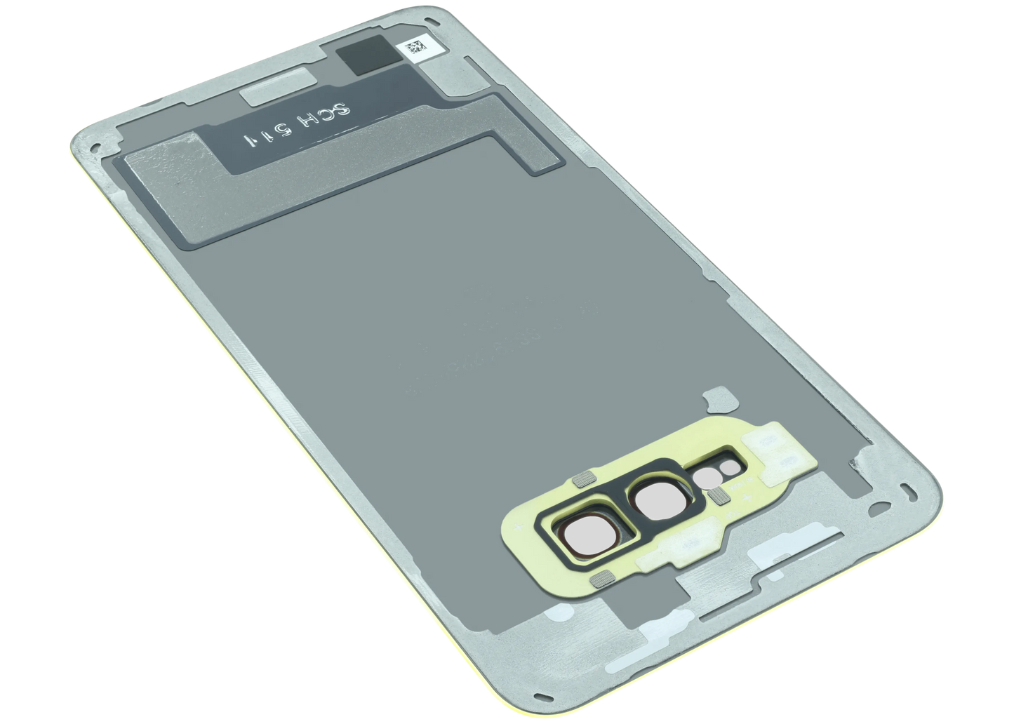 Back Cover Glass for Samsung Galaxy S10e (Service Pack) (Canary Yellow)