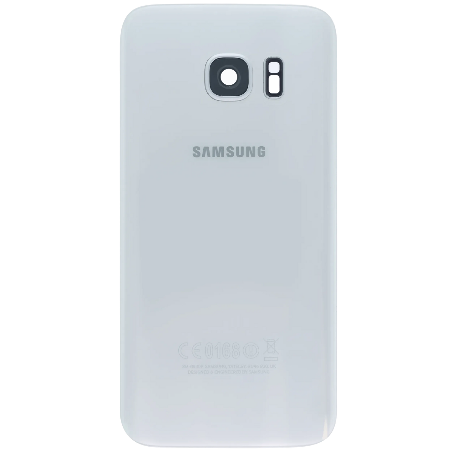 Back Cover Glass for Samsung Galaxy S7 (Service Pack) (White)