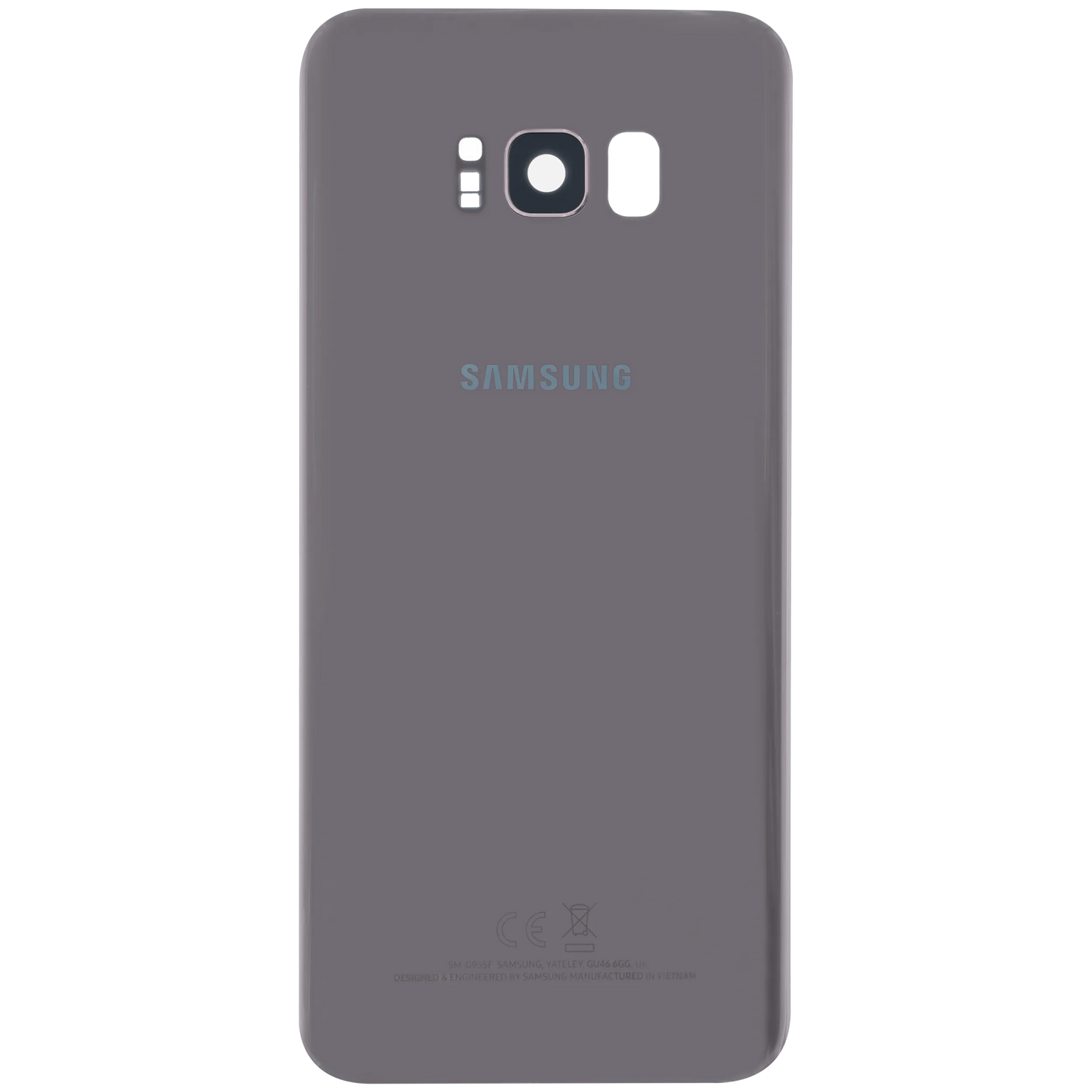 Back Cover Glass for Samsung Galaxy S8 Plus (Service Pack) (Rose Pink)