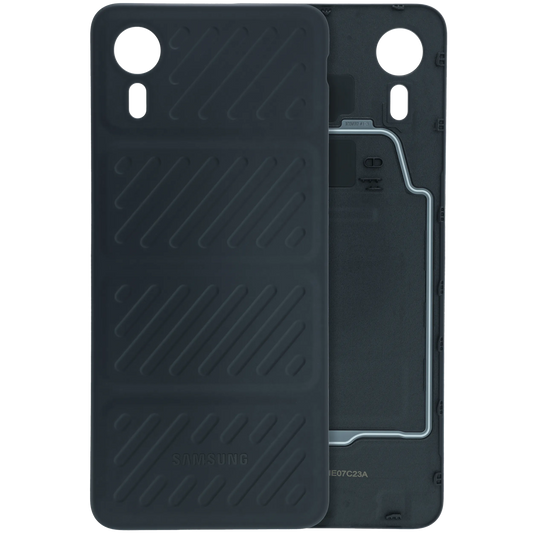 Back Cover Glass for Samsung Galaxy Xcover 7 (Service Pack) (Black) Samsung Galaxy XCover replacement part product image 1