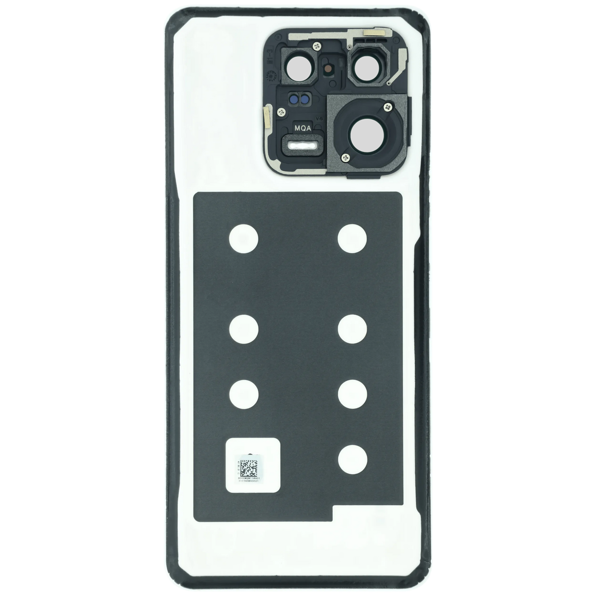 Back Cover Glass for Xiaomi 13 Pro (Service Pack) (Ceramic White) – replacement component detailed view – Back Cover Replacement for phone repair