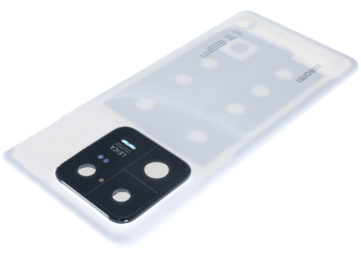 Back Cover Glass for Xiaomi 13 Pro (Service Pack) (Ceramic White) – repair component detail view – Back Cover Replacement for phone repair