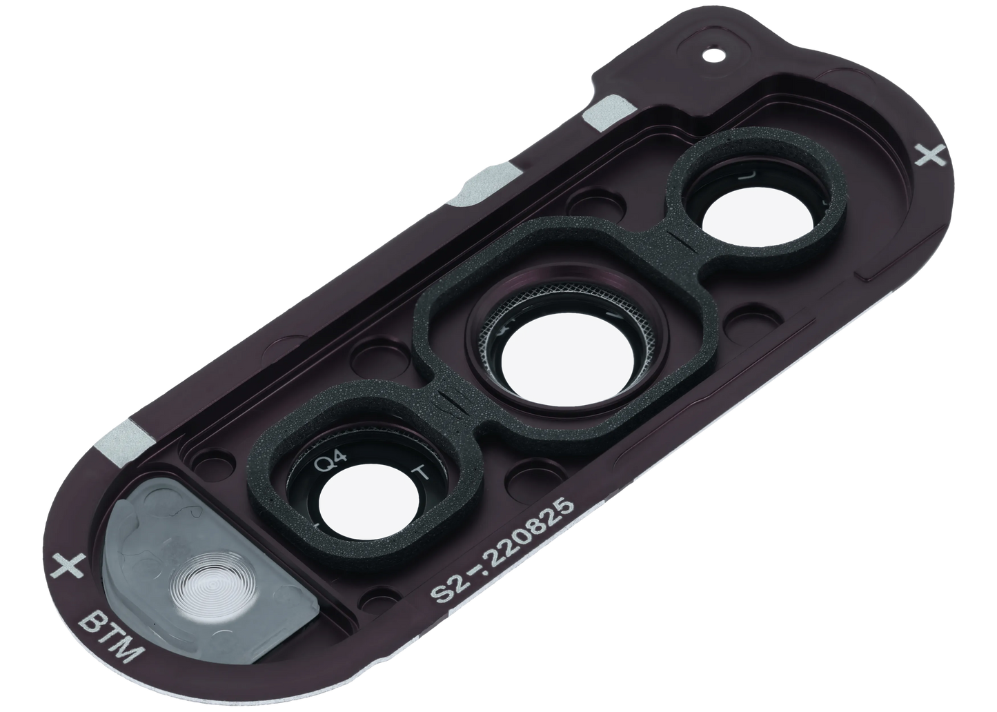 High resolution image of Back Camera Lens (With Bracket / Bezel) for Samsung Galaxy Z Fold 4 5G (Service Pack) (Burgundy)