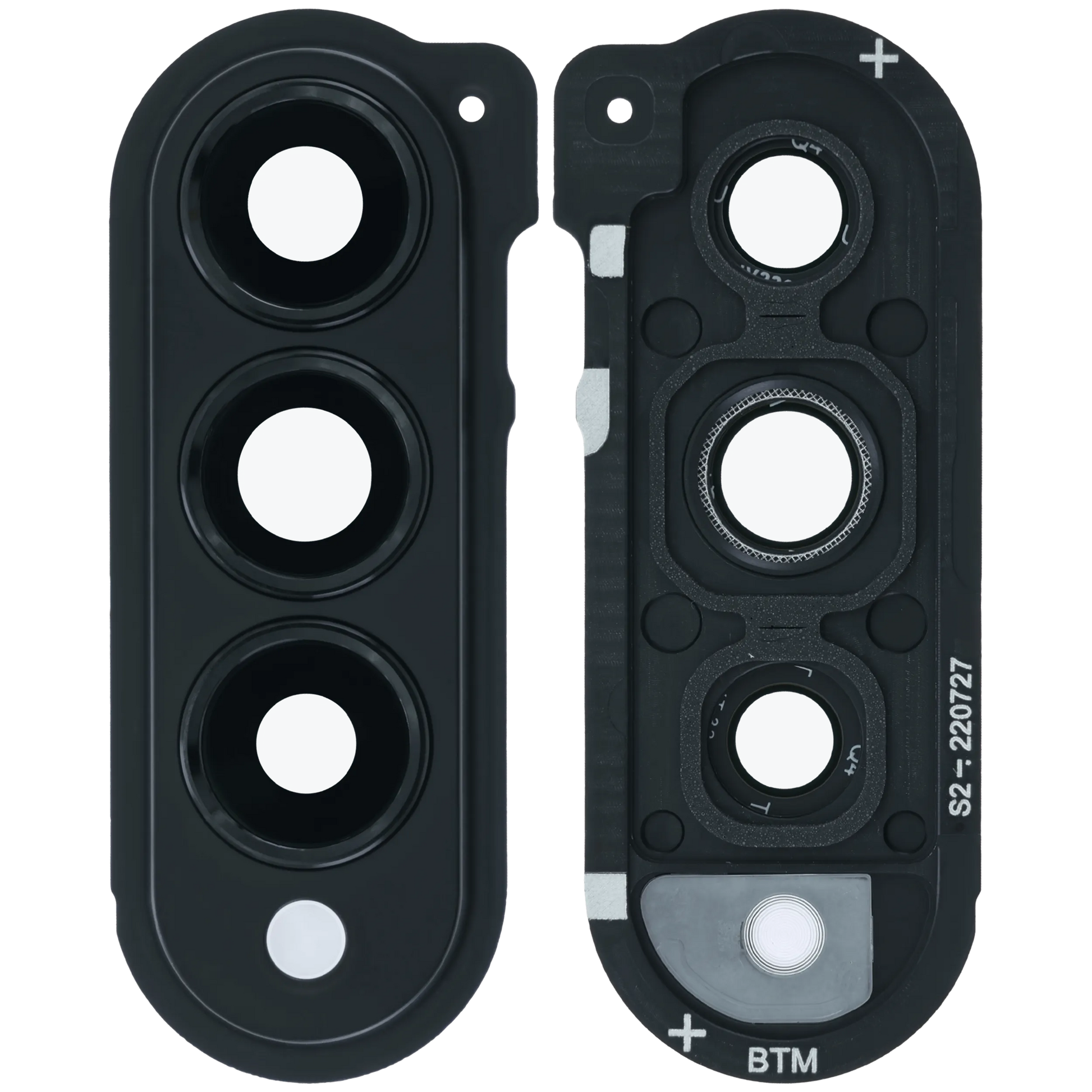 Samsung replacement part: Back Camera Lens (With Bracket / Bezel) for Samsung Galaxy Z Fold 4 5G (Service Pack) (Phantom Black)