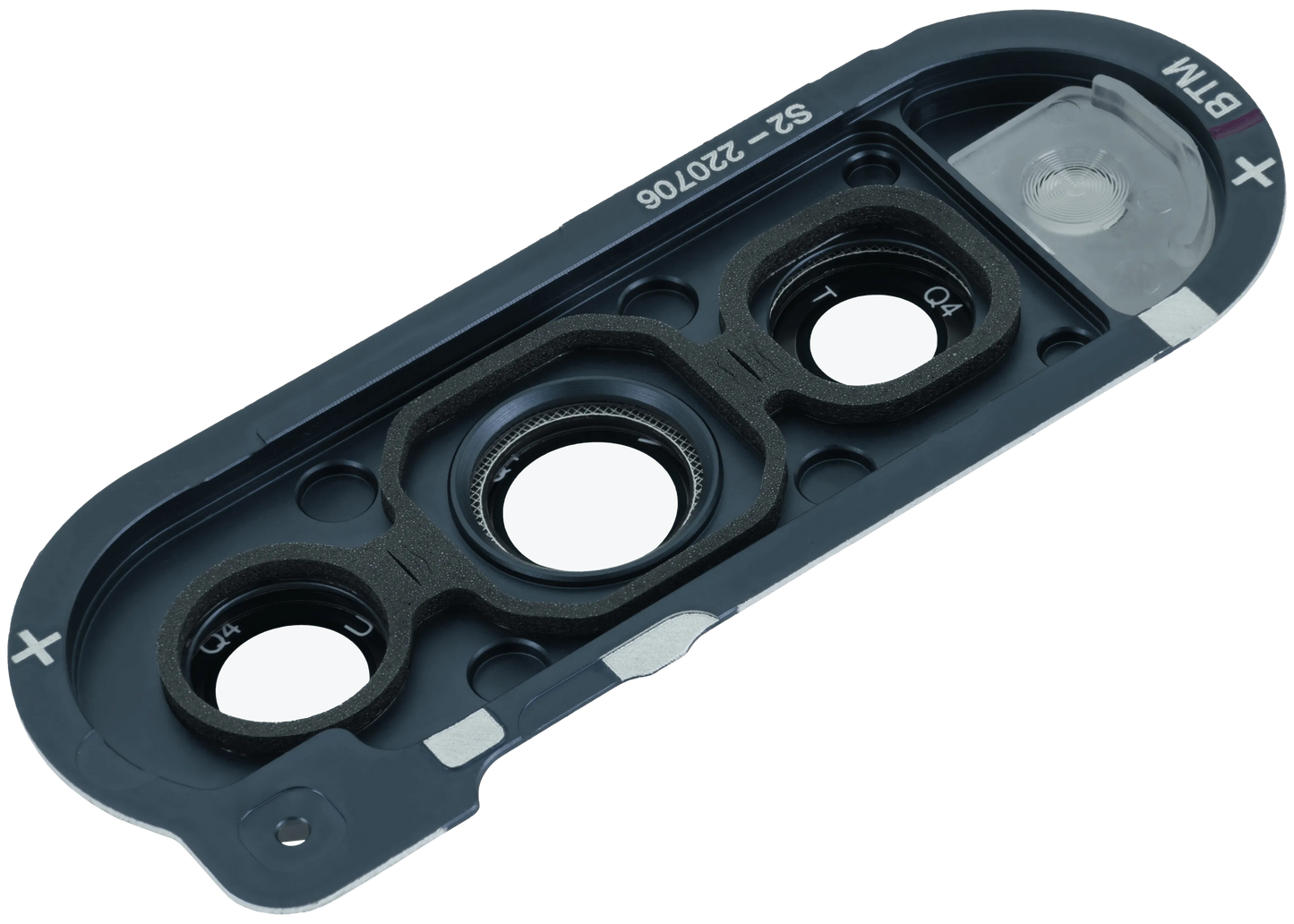 Back Camera Lens (With Bracket / Bezel) for Samsung Galaxy Z Fold 4 5G (Service Pack) (Graygreen) side angle