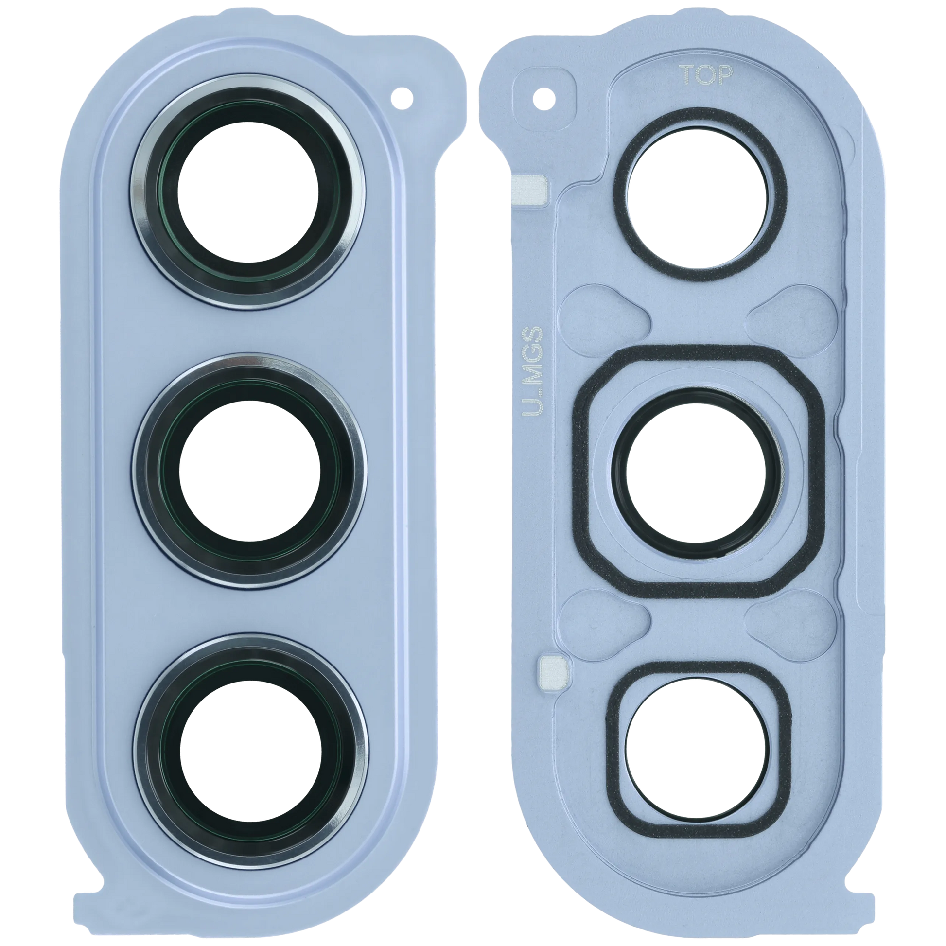 Back Camera Lens (With Bracket / Bezel) for Samsung Galaxy Z Fold 5 5G (Service Pack) (Blue) side angle