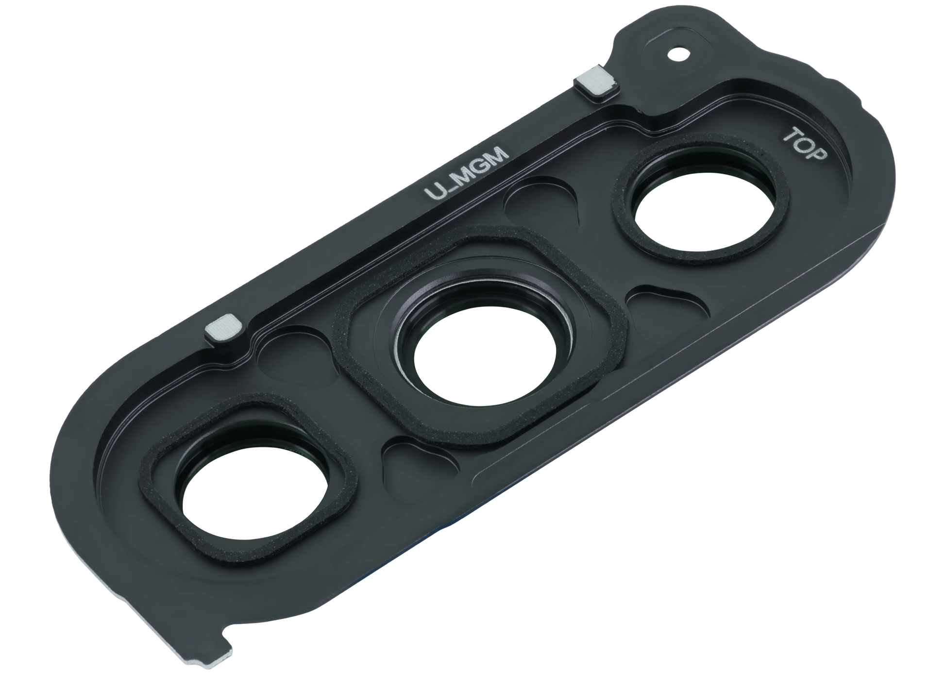 Replacement Back Camera Lens (With Bracket / Bezel) for Samsung Galaxy Z Fold 5 5G (Service Pack) (Gray) front view