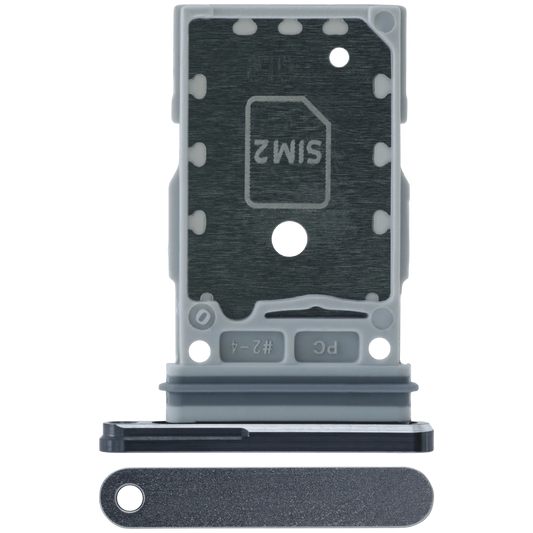 Detailed look at Sim Tray for Samsung Galaxy Z Fold 4 5G (Service Pack) (Phantom Black) for repair
