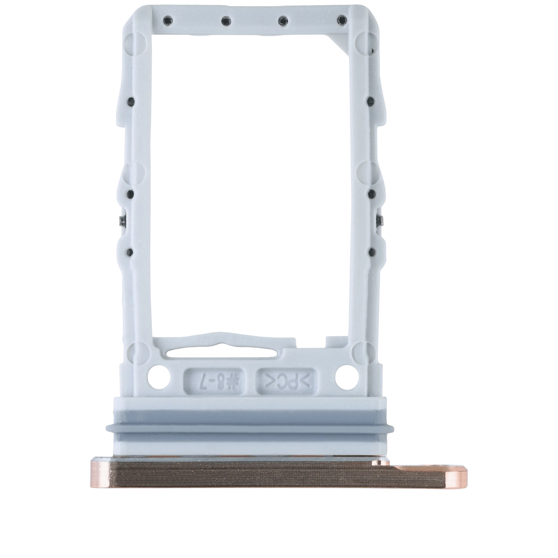 Buy Sim Tray for Samsung Galaxy Z Flip 4 5G (Service Pack) (Pink Gold) - High Quality Replacement Part - View 3 | TechDrip Canada