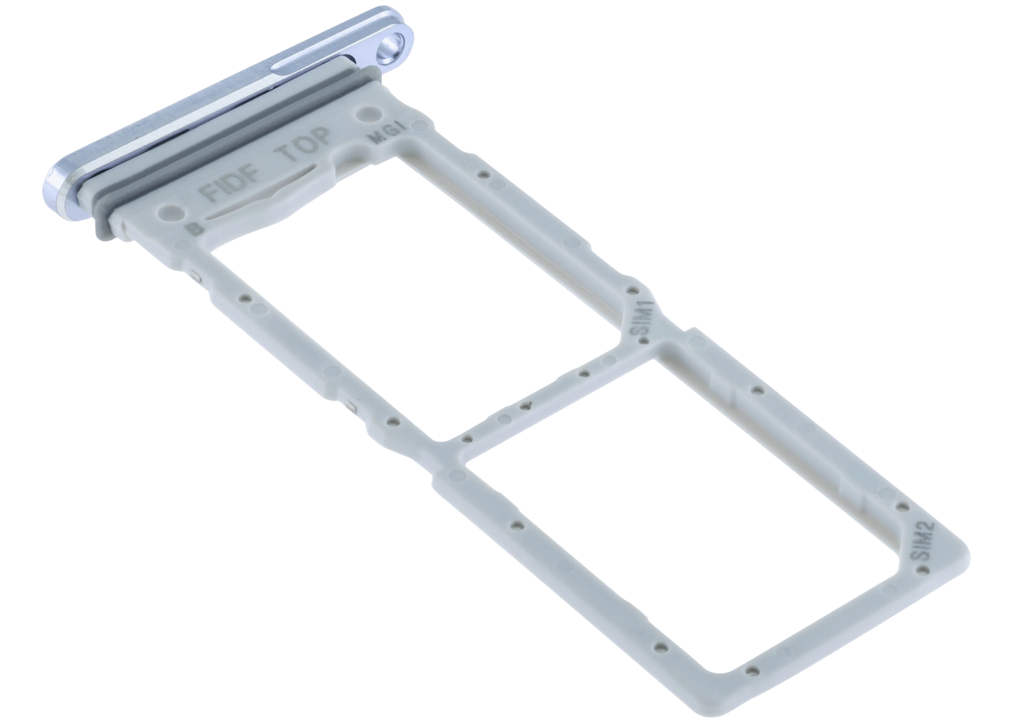 Sim Tray for Samsung Galaxy Z Fold 5 5G (Service Pack) (Blue) clear view