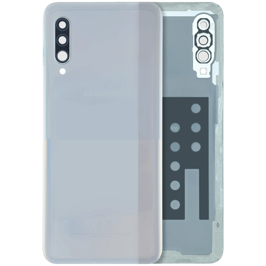 Back Cover Glass for Samsung Galaxy A90 5G (A908 / 2019) (Service Pack) (White)