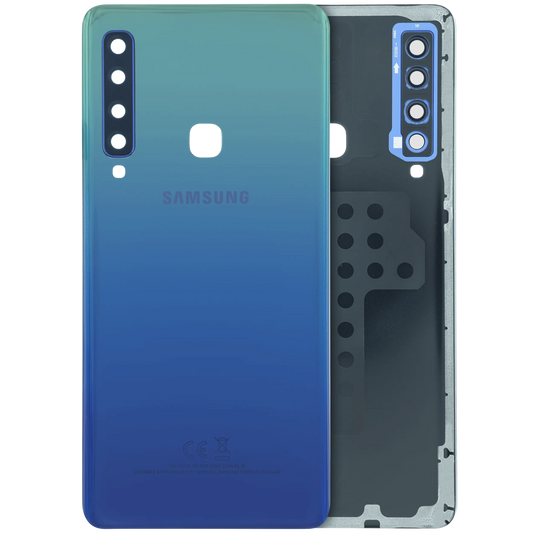 Back Cover Glass for Samsung Galaxy A9 (A920 / 2018) (Service Pack) (Lemonade Blue)