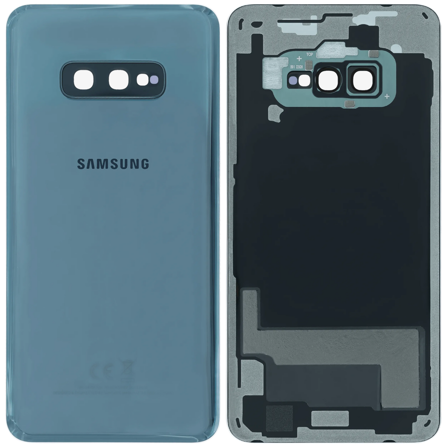 Back Cover Glass for Samsung Galaxy S10e (Service Pack) (Prism Green)