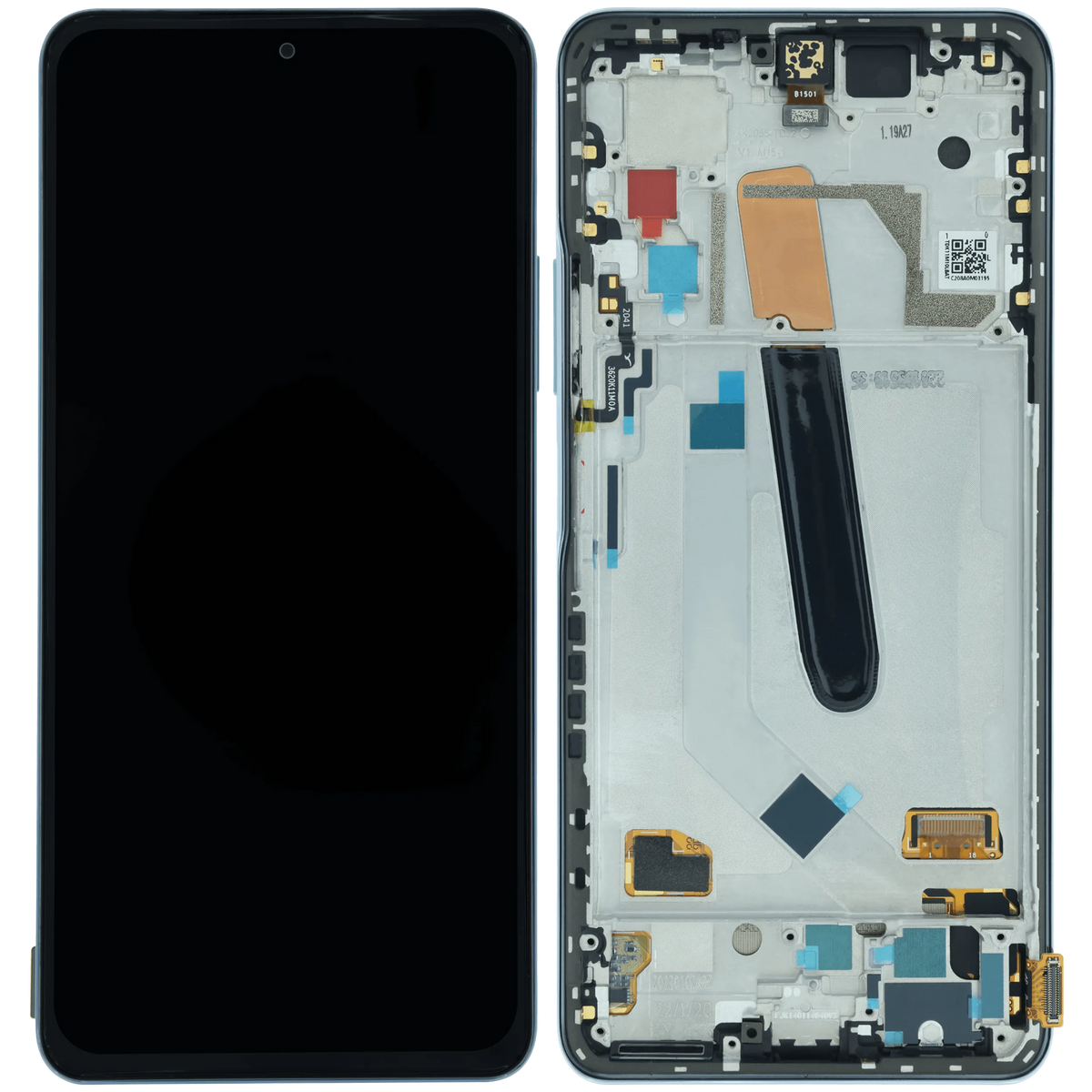 OLED Assembly With Frame for Xiaomi Mi 11i 5G (Service Pack) (Blue) - service part product photo SKU 107183200481 - image 5