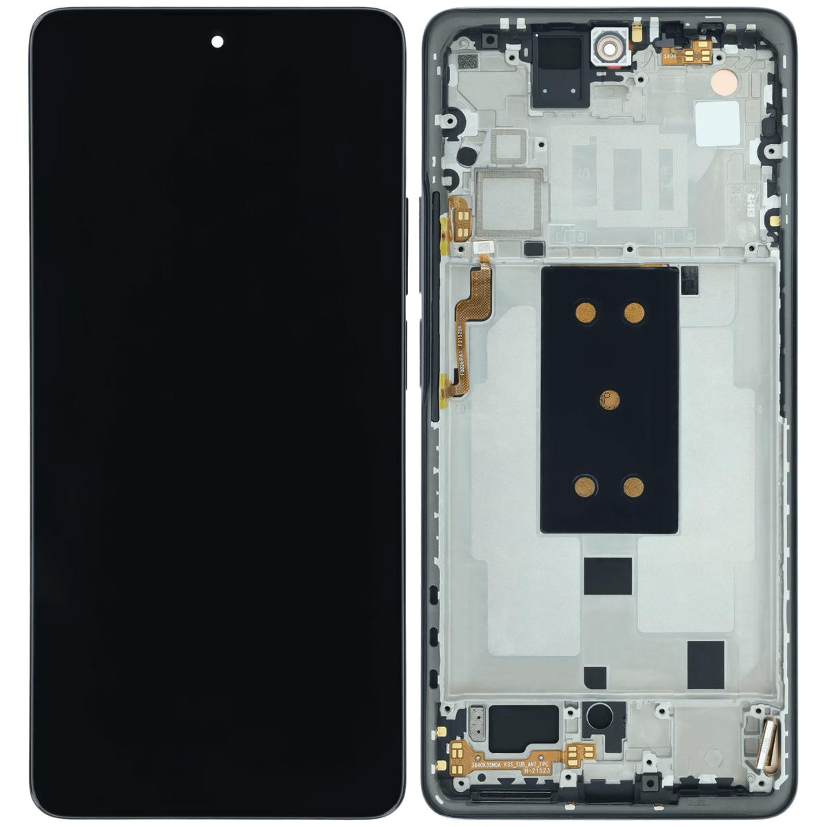 OLED Assembly With Frame for Xiaomi 11T Pro (Service Pack) (Meteorite Gray) – replacement component detailed view – OLED Display Replacement for phone repair
