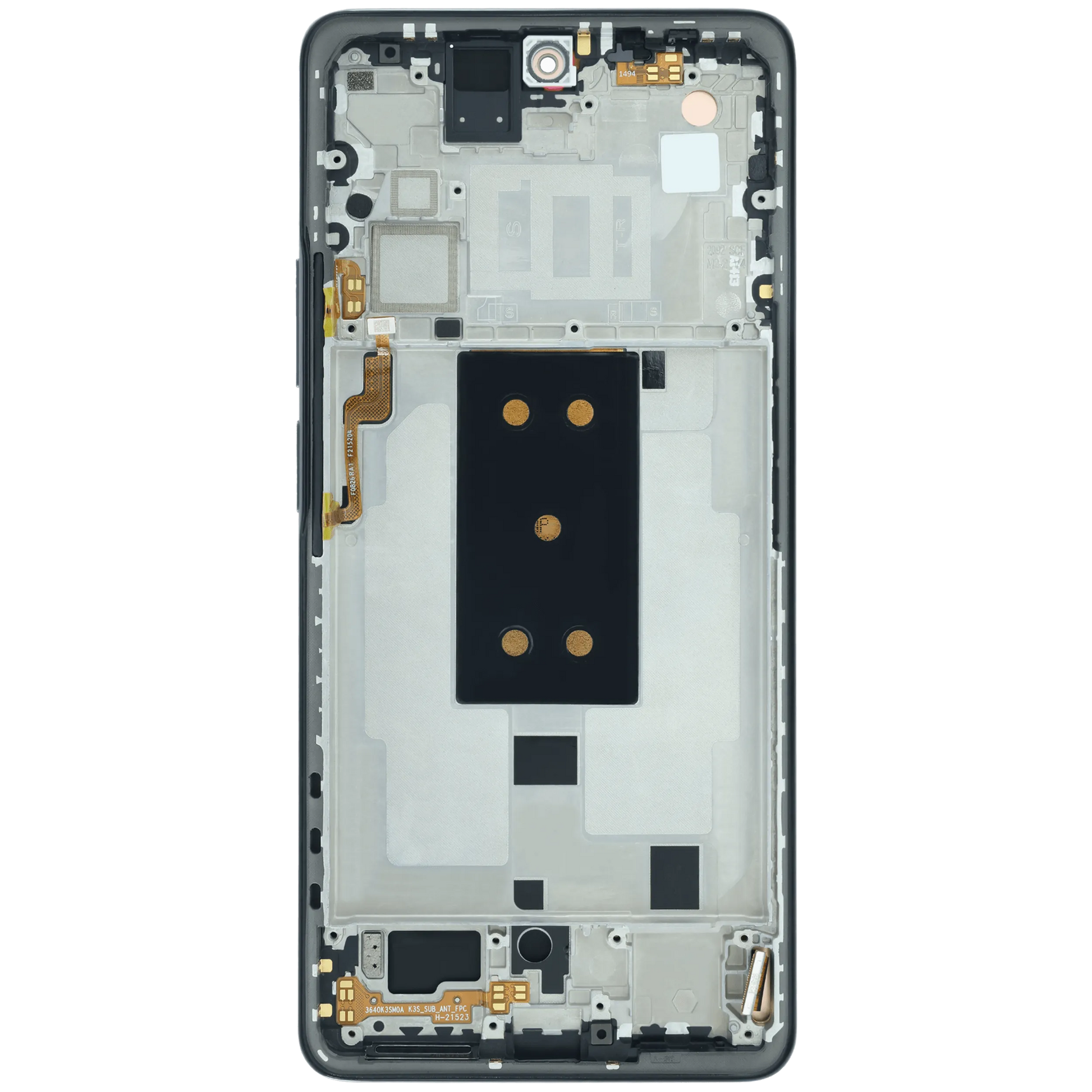 OLED Assembly With Frame for Xiaomi 11T Pro (Service Pack) (Meteorite Gray) – mobile phone part alternate view – OLED Display Replacement for phone repair
