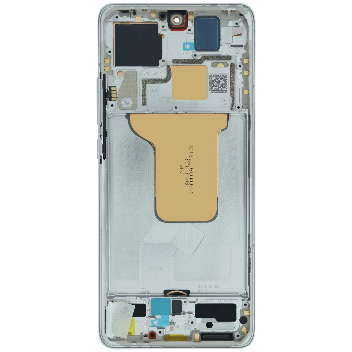OLED Assembly With Frame for Xiaomi 12 (Service Pack) (Purple) – mobile phone part alternate view – OLED Display Replacement for phone repair